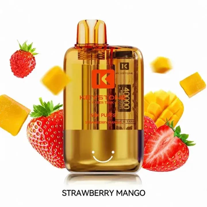 🌟 Keystone Cyber Tank 40K Puffs Disposable Vape – Hawaii Mango